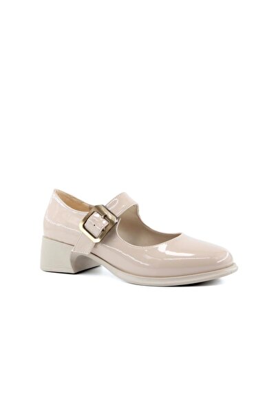 MİSS PARK MODA 161 K1000 Loafer Ten Patent Leather Women's Casual Shoes