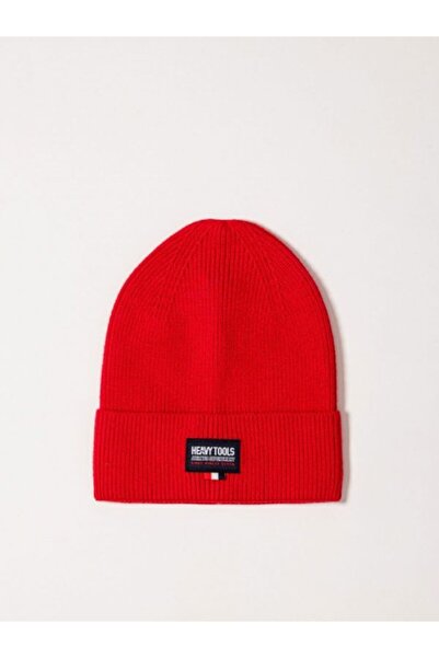 Heavy Tools Men's knitted hat PARTUR RED