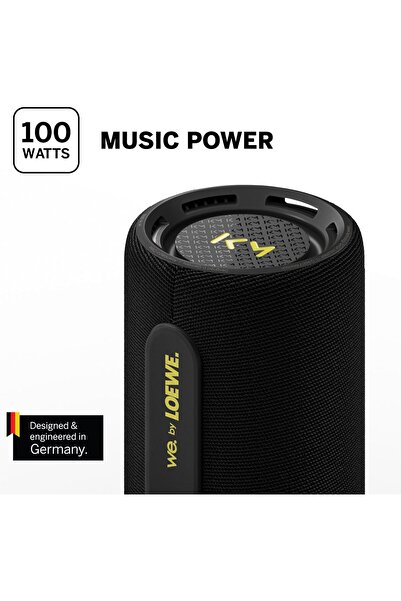 Loewe We. HEAR pro by Kylian Mbappé, Bluetooth Speaker, BT V5.3, 100W, IPX6, Black