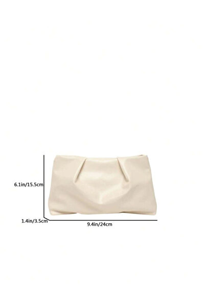 Sheya Shein envelope bag, cream