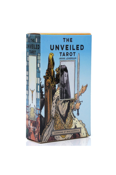 Choice The Unveiled The Unveiled Tarot Deck by Jesse Lonergan Illustrated Card Set with Foreword by Mike Mi