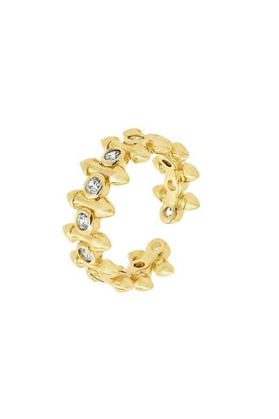 Bijuteria SORELLY 18k Gold Plated Bold Clash Ring