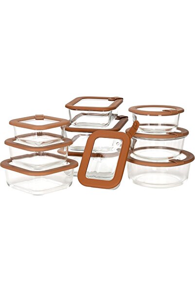 Nutricook Glass Food Storage Containers with Lids (24 pc Set)
