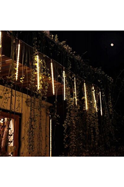 zola Christmas Installation, 8 LED Meteor Shower Tubes, total length 4.5 m, warm light, 7V, waterproof