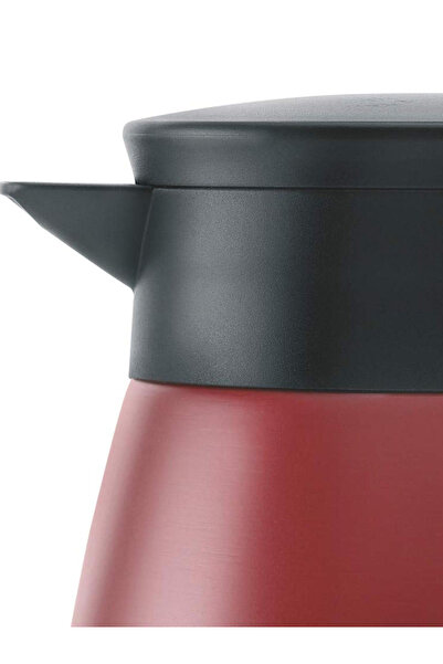 Borosil Vacuum Stainless Steel Teapot Red - 1Ltr