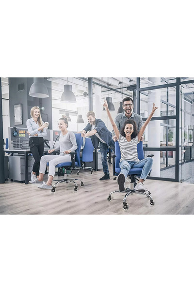 Sumkyle 5 Pieces Office Chair Wheels, Replacement Rubber Wheels, Universal Fit 3 Inch Casters, Chair Casters