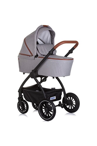Chipolino Prestige 3 in 1 stroller cloud grey
