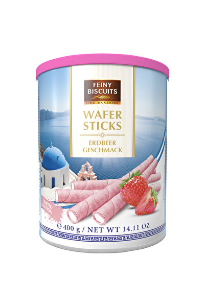 GUNZ Feiny Biscuits Wafer Sticks Strawberry 400g wafer rolls