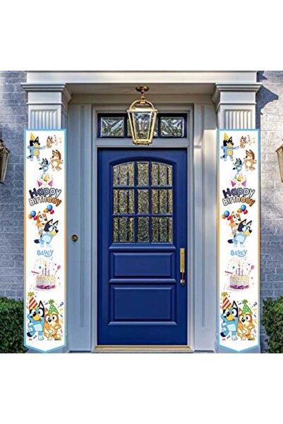 parti show Bluey Kapı Afişi 160*30 cm