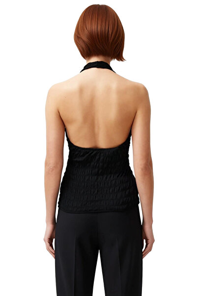 PayBuy Asymmetrical Sleeveless Knitted Blouse Fitted Fit Summer Comfortable Cut Professional Look