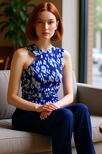 PayBuy Κομψή πλεκτή μπλούζα χωρίς μανίκια με λεοπάρ σχέδιο, άνετη εφαρμογή, καλοκαιρινή, προσεκτικά επιλεγμένη για καθημερινή χρήση