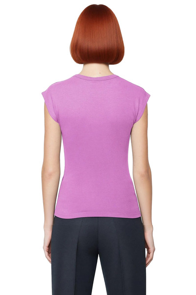 PayBuy Bluză de damă cu nervuri viscoase, ocazional de vară, croiala confortabilă, design special, material distins