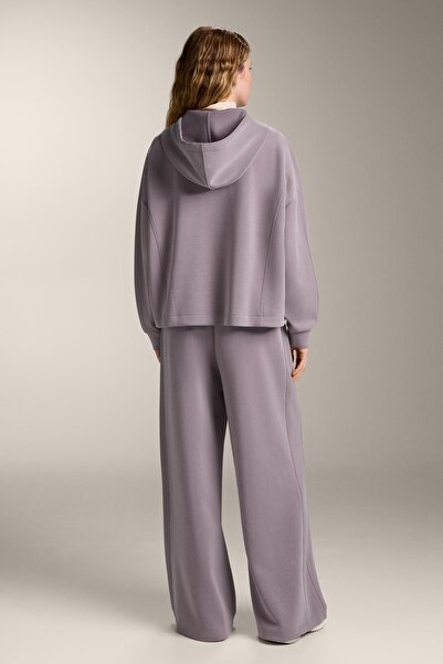 Oysho Modal içeren brushed rib düz kesim pantolon