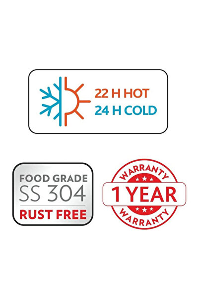 Borosil Vacuum Trek Bottle Green 500ml