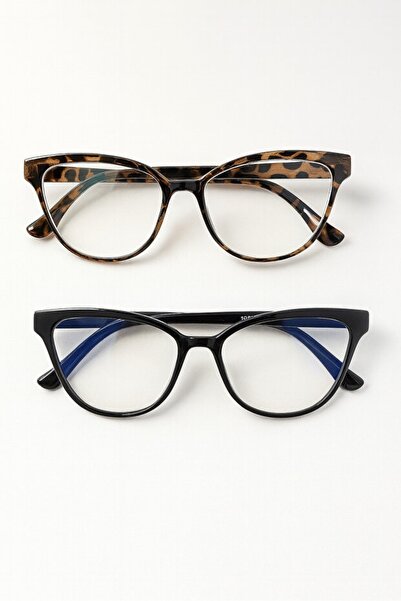 ZENIT نظارات Efsane ثنائية العدسة بتصميم كات آي مع حماية من الضوء الأزرق وزجا...