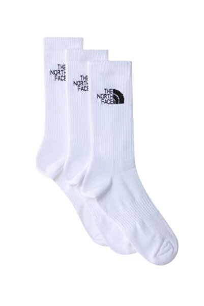 THE NORTH FACE Men's Sport Crew Socks 3-Pack - White