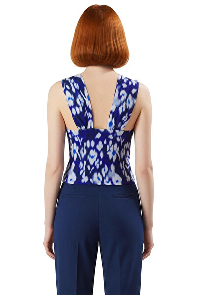 PayBuy Bluză elegantă imprimeu leopard fără mâneci din material subțire Potrivire confortabilă de vară, selectată cu atenție pentru utilizare zilnică