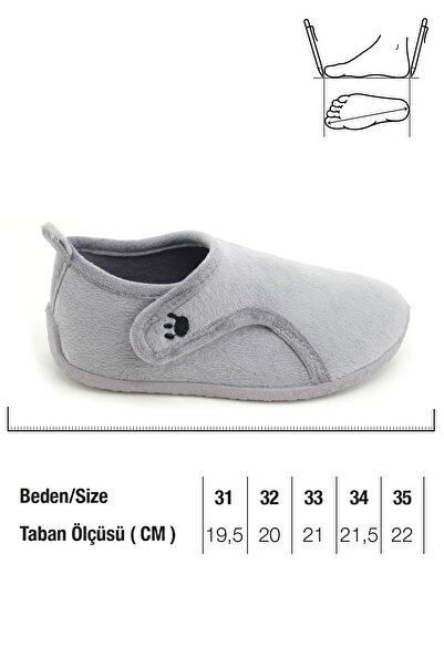 GEZER Παπούτσια Unisex Άνετη Σόλα με Velcro Ρυθμιζόμενα Παπούτσια για το σπίτι, το σχολείο και το νηπιαγωγείο