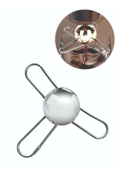 Generic Stainless Steel Coffee Cooling Ball - Reusable Ice Sphere