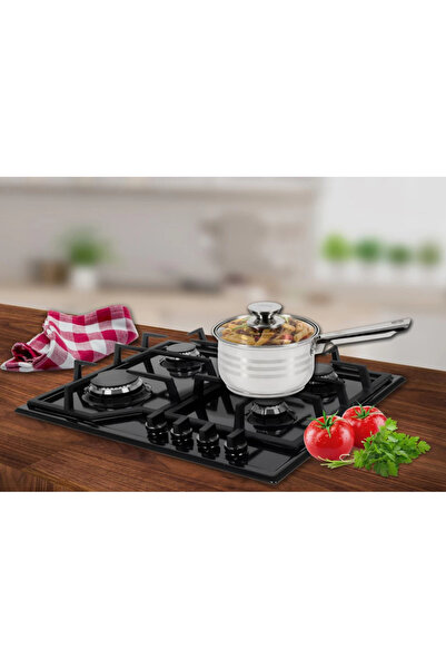 Heinner Stainless steel casserole with lid 16x9.5 cm, 1.9 L, Myra, Cooking by