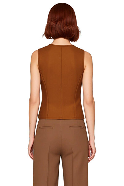 PayBuy Γυναικείο πλεκτό σουέτ γιλέκο με λαιμόκοψη με κουμπιά, που ταιριάζει στο σώμα, καλής ποιότητας, κομψό, άνετο και μοντέρνο