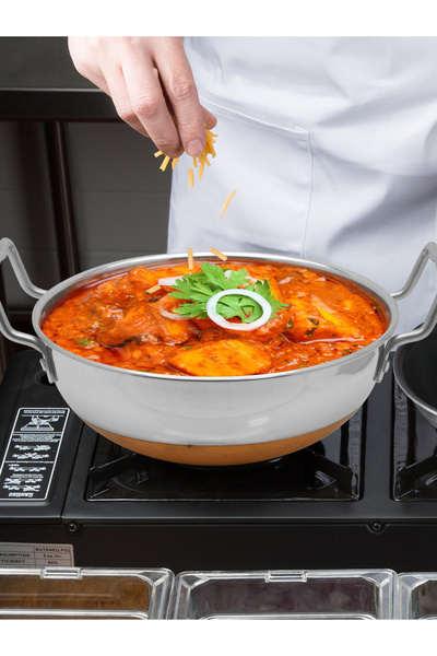 RAJ Copper Bottom Kadai 23cm