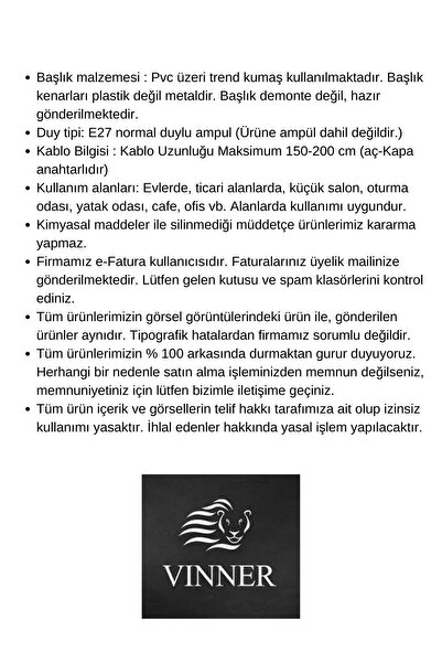 Vinner Plus Vega Gold Kaplama 3lü Küre Düz Tek Ayak Metal Lambader Gold Şeritli Silindir Hasır Bej Başlık