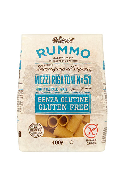 Rummo Mezzi Rigatoni N51 Fara Gluten 400g