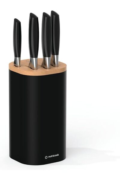 Nutricook Essentials Everyday Knife Set - Black
