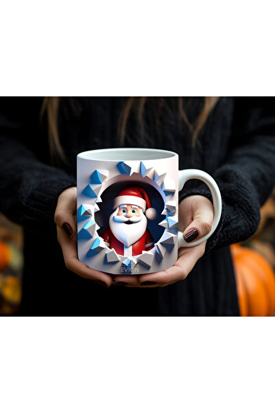 Evion كوب بتصميم سانتا كلوز - أفضل هدية ممتعة للعام الجديد