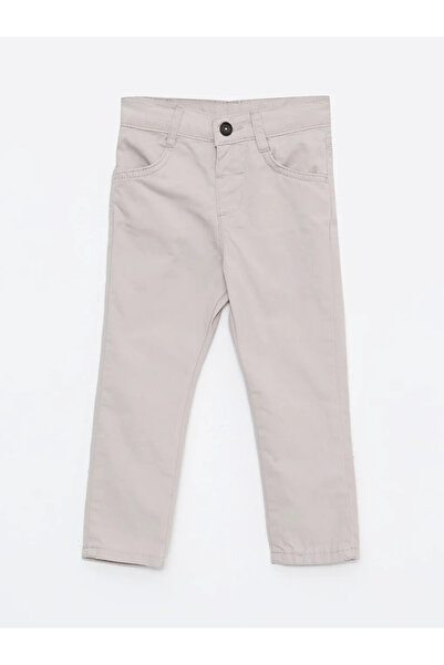 LC Waikiki Lcw Baby Green Polo Collar Long Sleeve Printed Baby Boy T-Shirt and Pants 2-Piece Set