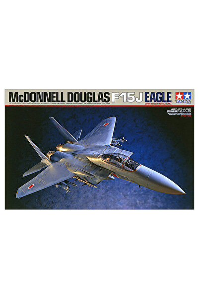 TAMIYA 1/32 McDonnell Douglas F-15J Eagle Plastik Uçak Maket Kiti Demonte Hob...