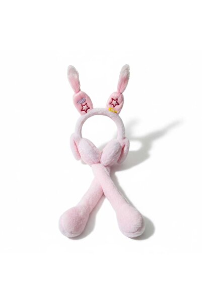 Aware Time Children's Plush Plush Winter Headset with Movable Sound