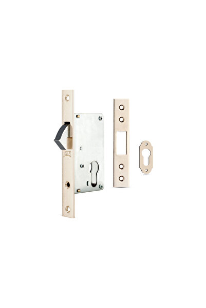 Kale Kilit 201-40 wide mortise lock for gates/sliding doors, backset 40 mm, length 100 mm