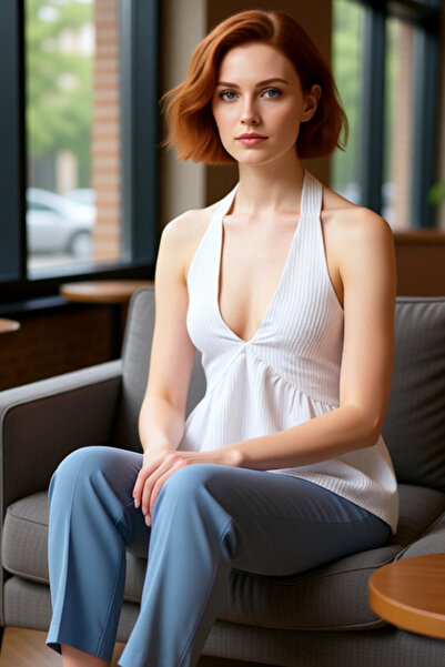 PayBuy Summer Seersucker Woven Blouse Plaid Pattern Comfortable Fit Trend Design Long Lasting