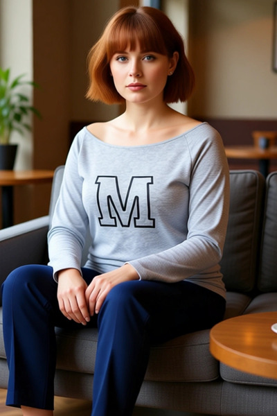 PayBuy Young Women's Boat Neck Cotton Single Jersey Blouse Plus Size Long Sleeve Crop Cut Quality Stylish Comfortable