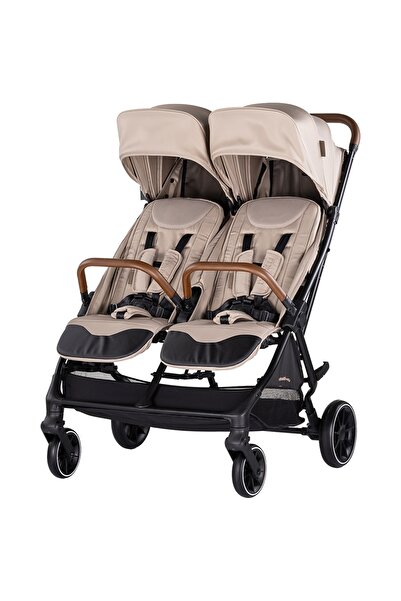 Chipolino Twinity tiramisu twin stroller