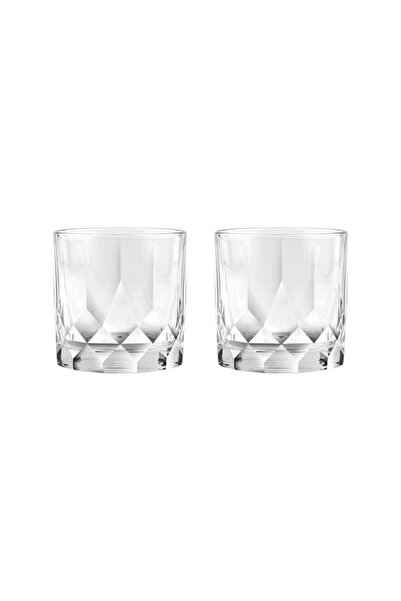 OCEAN By Styli 2-Piece Connexion Double Rock Glass Set, 350ml