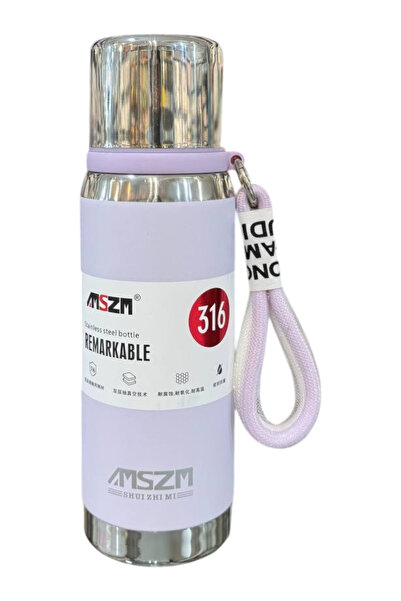 Generic 550ml Hot Cold Stainless Steel Vacuum Flask - Blue