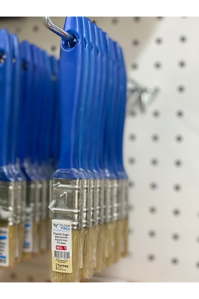 YILSAN FIRÇA Yılsan Plastik Saplı Kestirme Fırçası No: 1