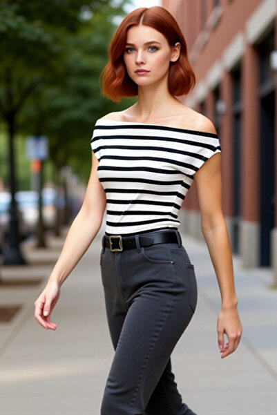 PayBuy بلوزة نسائية غير متماثلة بأكمام قصيرة من الفسكوز، نمط يومي غير رسمي، ا...