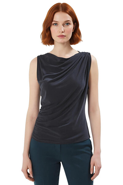 PayBuy Women's Ruffle Collar Sleeveless Knitted Blouse Stylish and Comfortable Everyday Wear Option Quality Stylish Casual