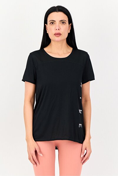 Nike Women Sportswear Fit Short Sleeve Running T-shirt, Black