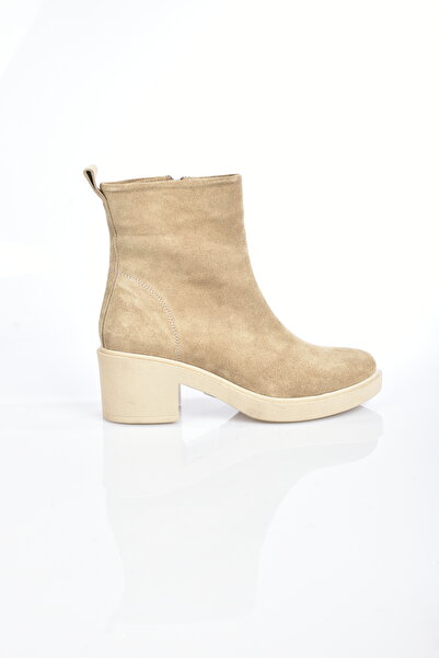 MEMORY حذاء نسائي من الجلد الطبيعي – حذاء جلدي أنيق بنعل 7 سم MS0193