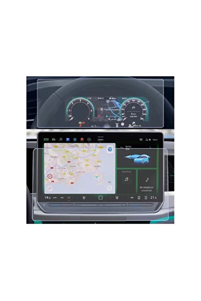 mrtglass شاشة رقمية فولكس فاجن تايرون 10.25 بوصة برو وواقي شاشة الوسائط المتعددة 12.9 بوصة مع طبقة نانو