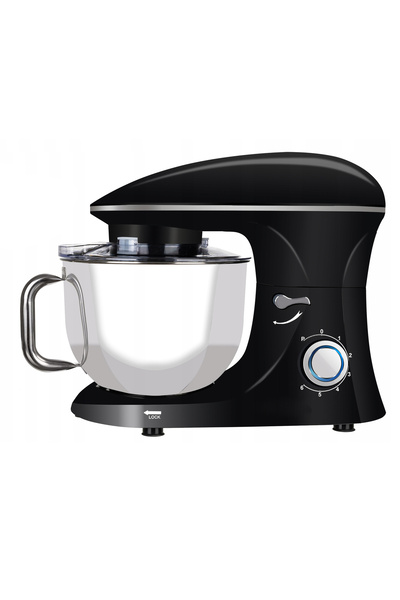 zola 6.2l stainless steel bowl blender, 2200 W power, 3 attachments, 6 speeds, bowl protection, black