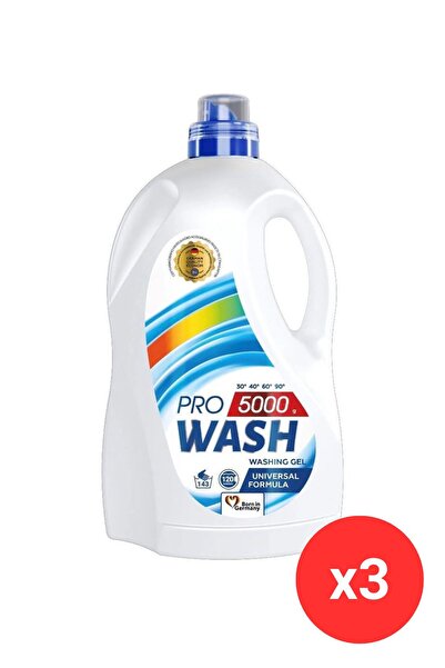 PROWASH Detergent de rufe universal Pro Wash 5 kg x3