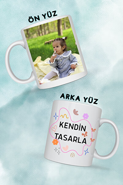 Custom Printed Printed Gift White Mug Design