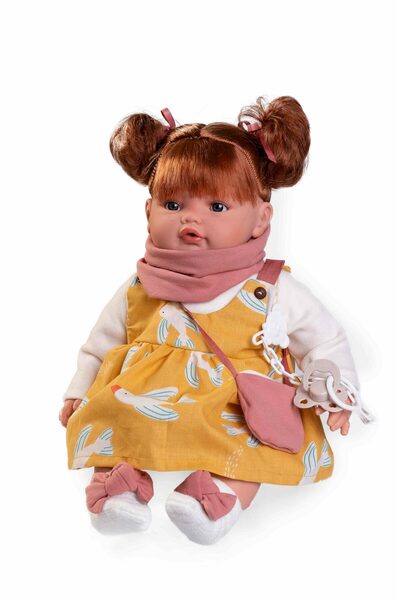 Antonio Juan Papusa realista Beni Lagrimitas satena cu mecanism de plans, roc...