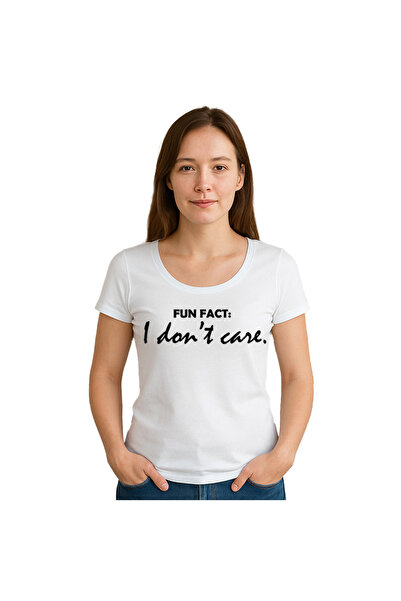 OEM Tricou dama Fun fact:I don't care.